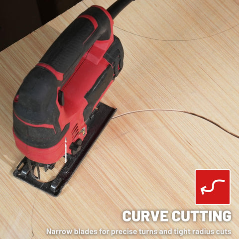 EZARC curve blade close-up for radius and arc woodworking.