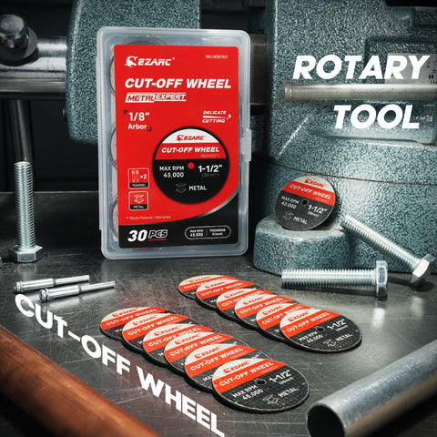 Maximum speed up to 45,000 RPM supports fast cutting.