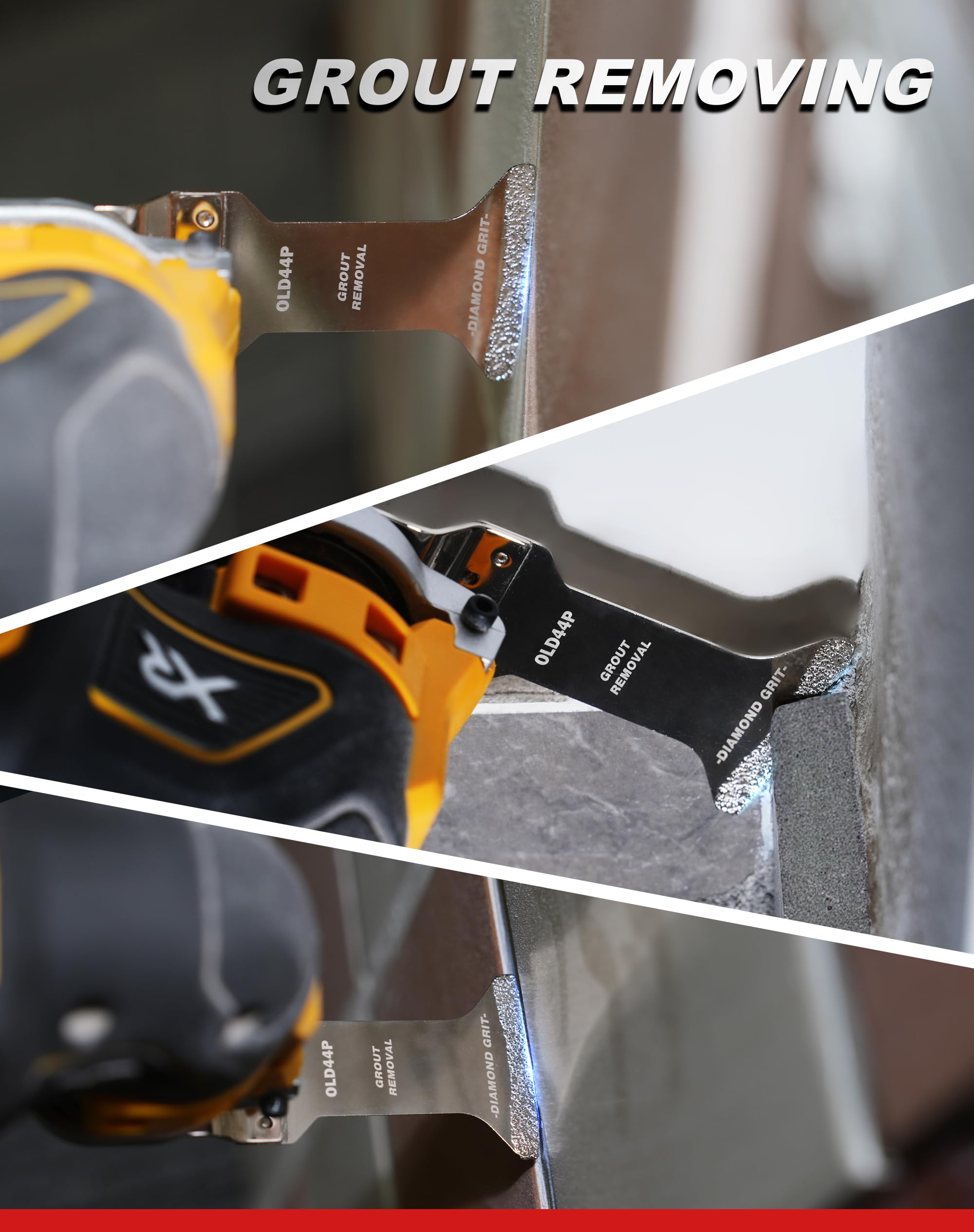 EZARC blade supports bathroom renovation and flooring projects.