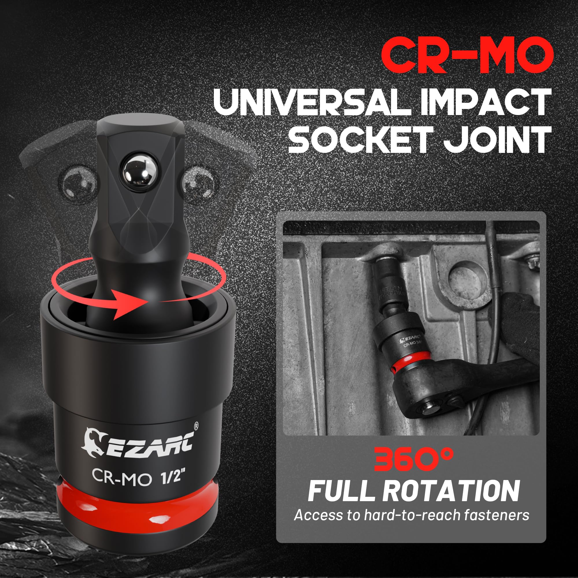 EZARC extension bits in various lengths reach deep or tight spaces.