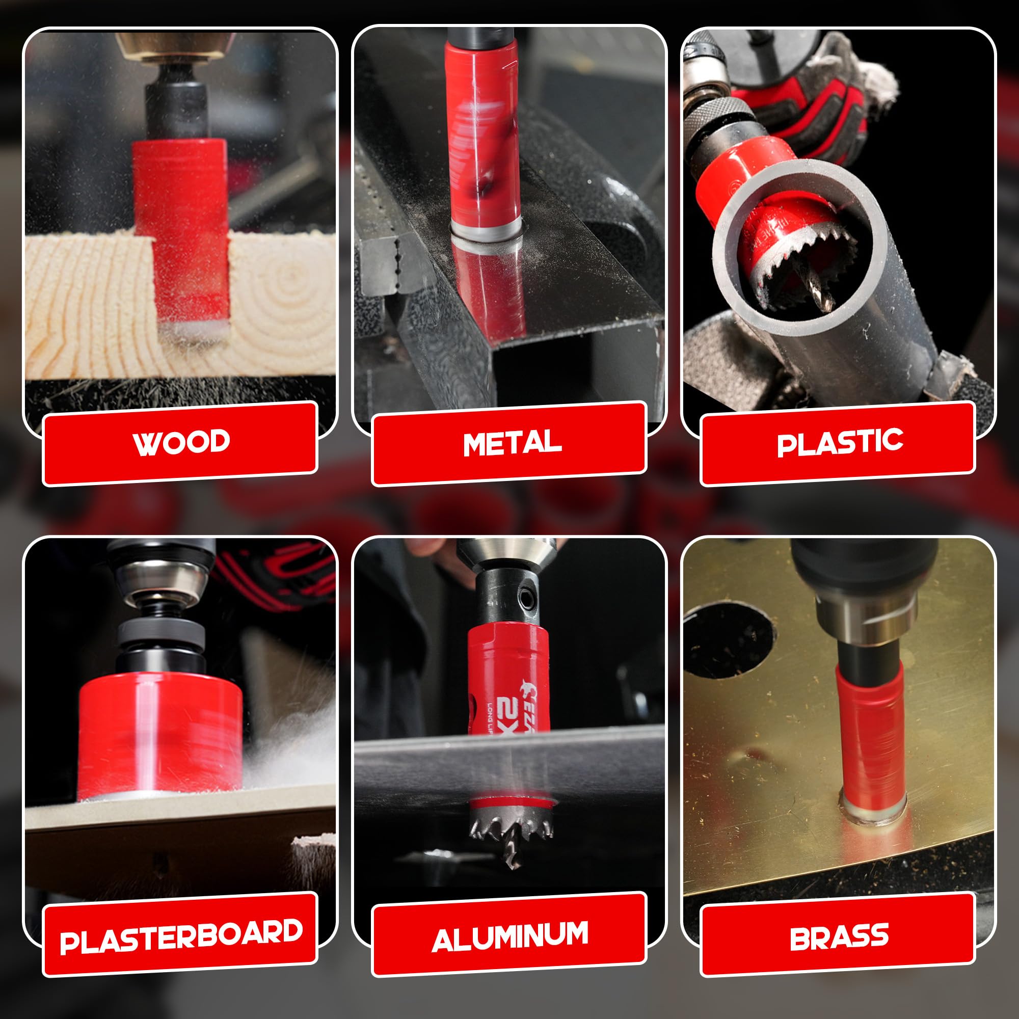 EZARC 8% cobalt HSS boosts durability and cutting efficiency.