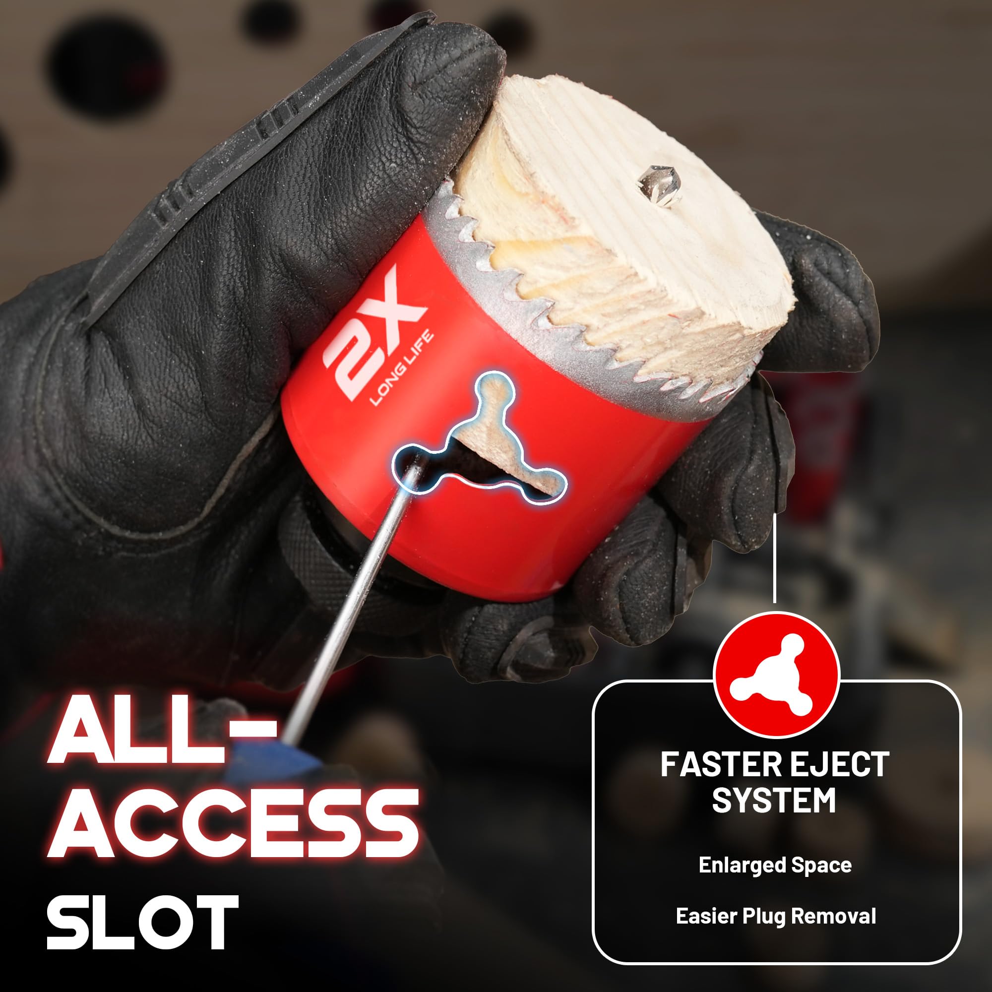EZARC pilot drills help start holes accurately on wood and metal.