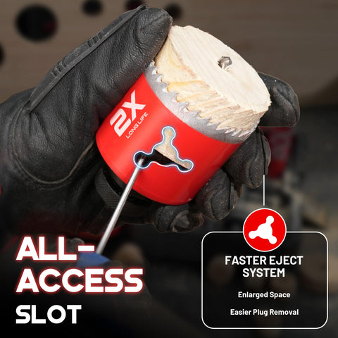 EZARC pilot drills help start holes accurately on wood and metal.