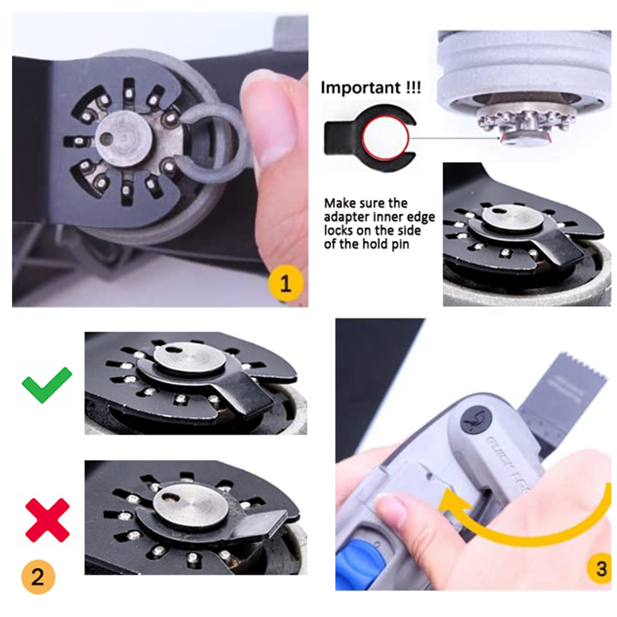 EZARC pack of three blades provides ready-to-use versatility for projects.