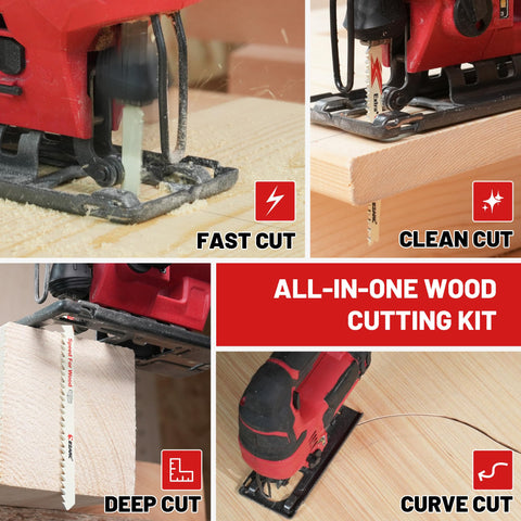 EZARC T101B blade close-up for fast, efficient wood cutting tasks.