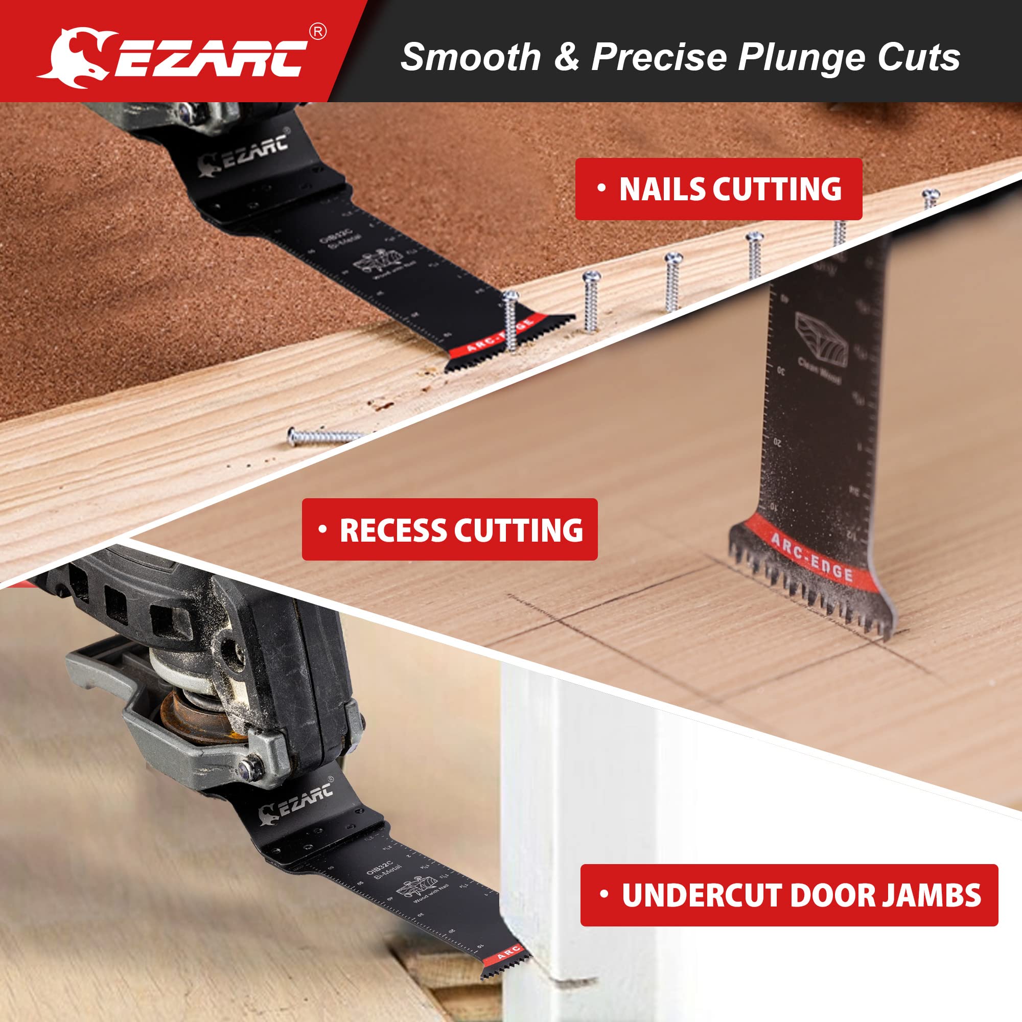 EZARC universal compatibility enables easy tool swaps across brands.