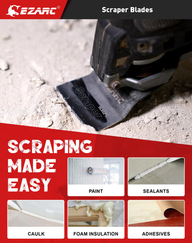 EZARC universal semi circular flush cut blade for precise flush cuts