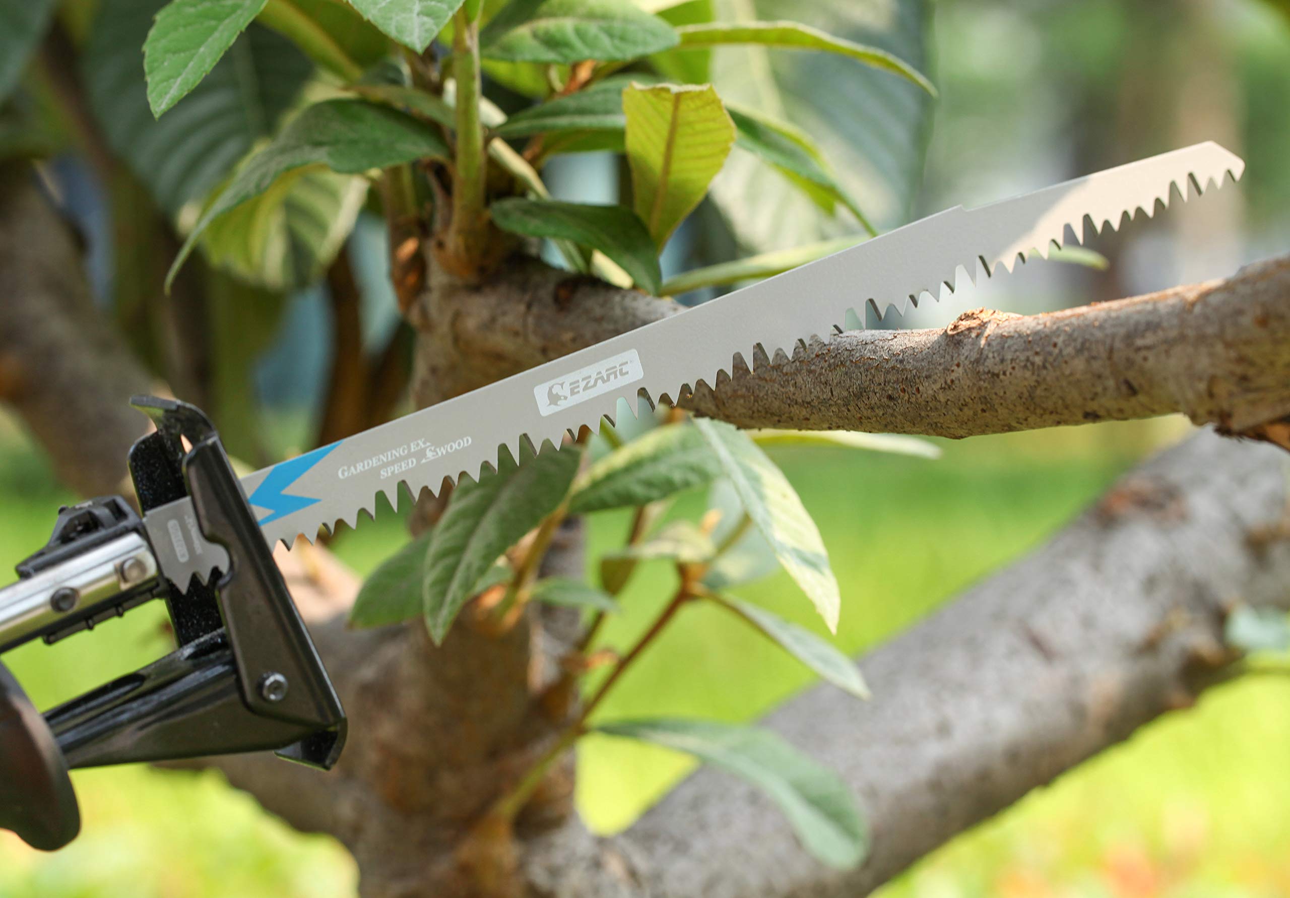 EZARC pruning blade with universal shank fits many brands for versatility.