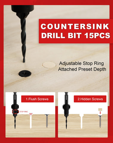 EZARC wood plug cutters enabling precise plug creation for a seamless finish.