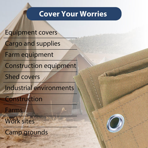 Versatile indoor use as drop cloth or floor protection.