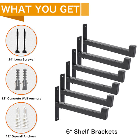 Planks sized 6 to 12 inches are supported.