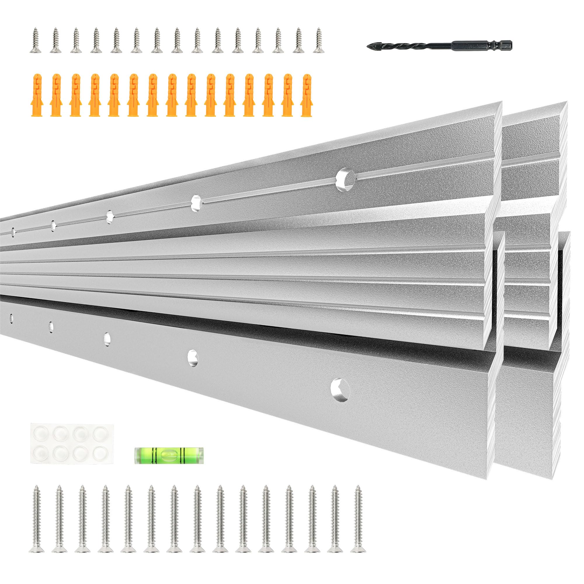 Ezeefonk 2 Pairs French Cleat Hanger 30in for secure mirror mounting.