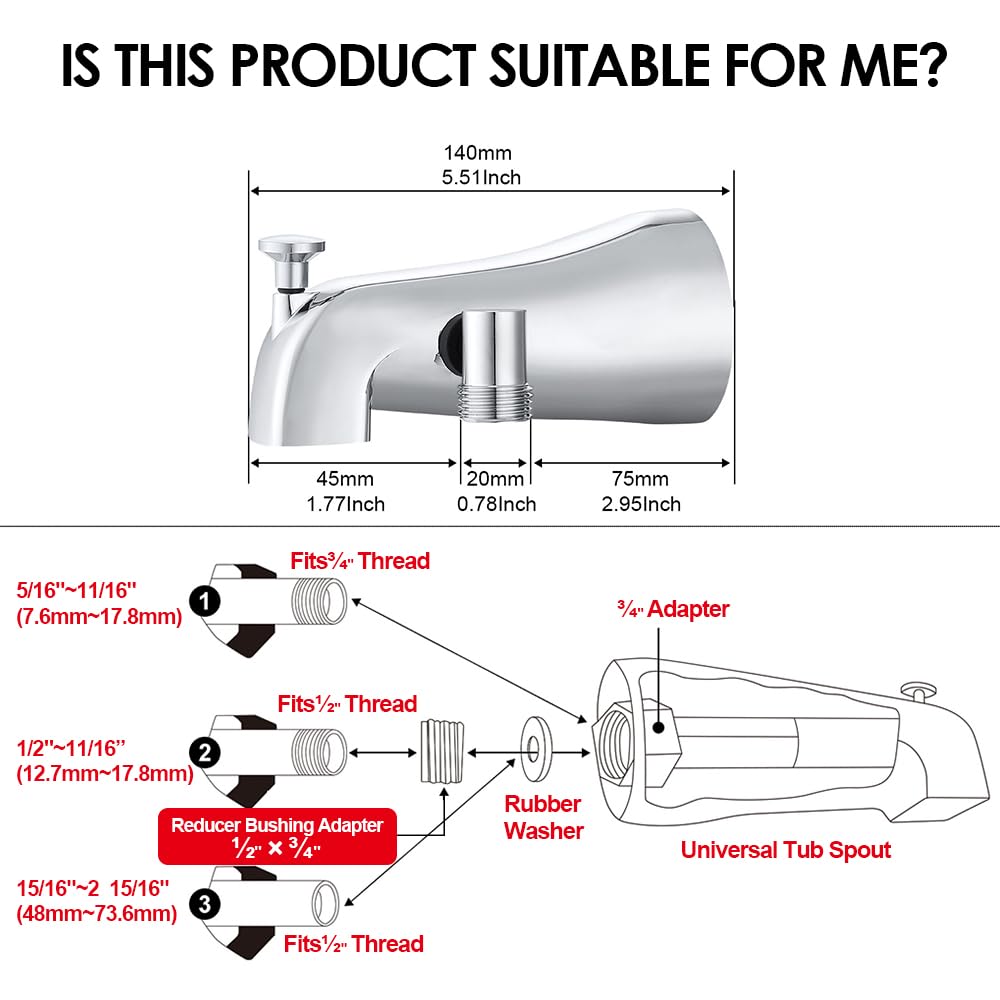 EZEXPREZE handheld shower with three spray modes for personalized cleansing.