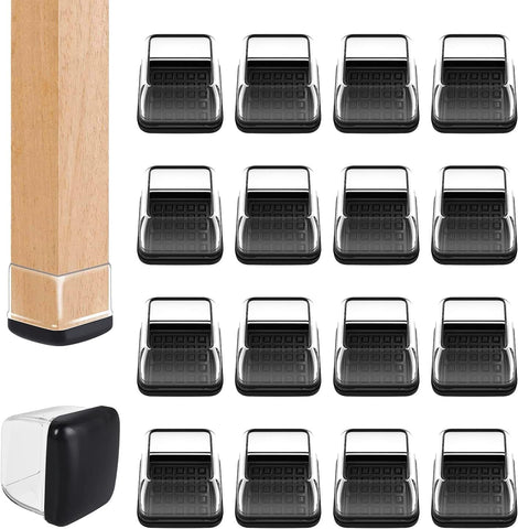 Ezprotekt chair leg sliders for carpet set helps protect carpets and ease movement.