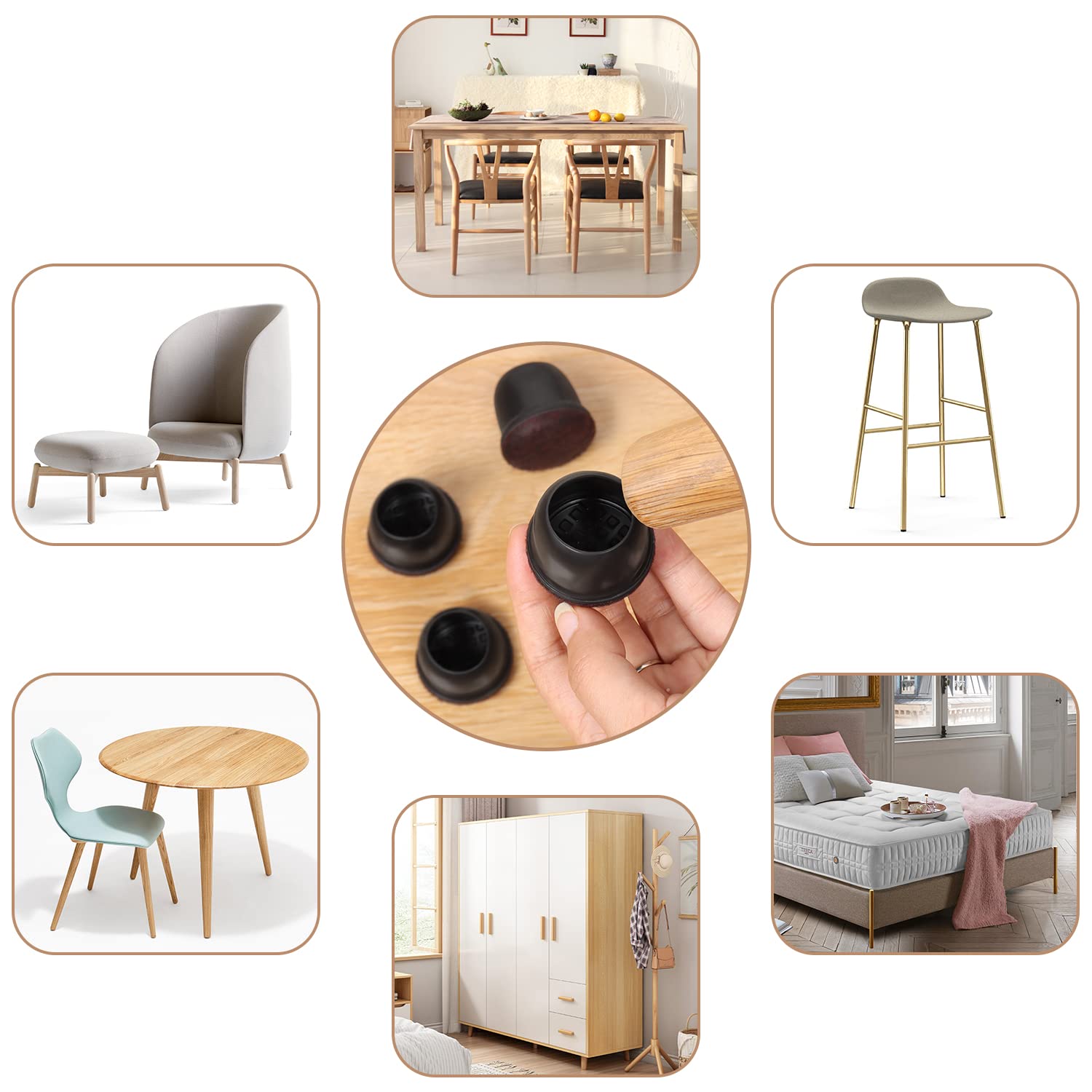 Ezprotekt suitable for dining, terrace, and bar chairs