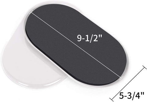 Ezprotekt dining table sliders protect hardwood floor during repositioning