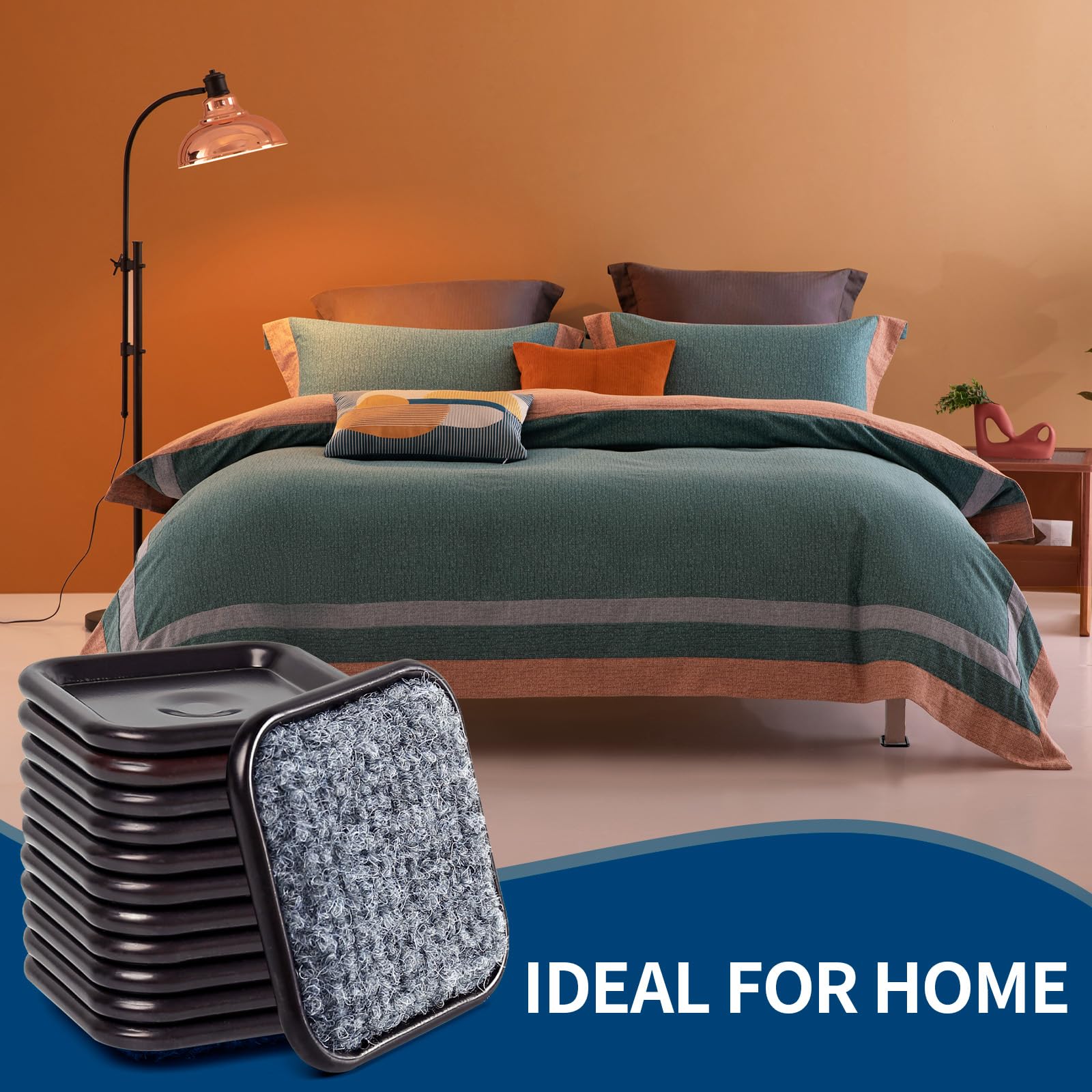 Ezprotekt easy slide under furniture reduces effort and friction.