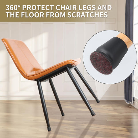 Ezprotekt easy stretch installation on a chair leg for quick use.