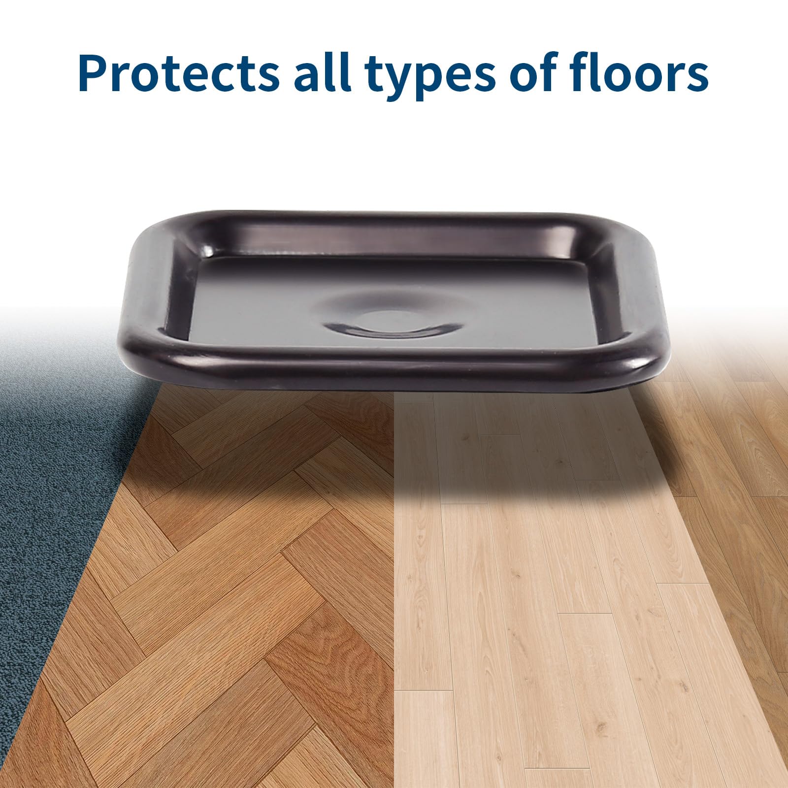 Ezprotekt felt furniture slider glides smoothly across floors.