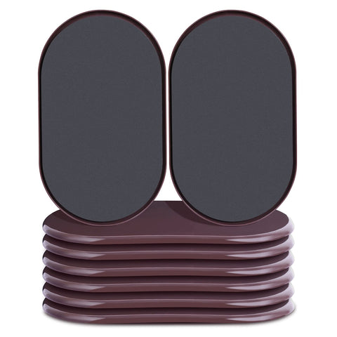Ezprotekt reusable furniture sliders on carpet with oval design for easy movement of heavy items