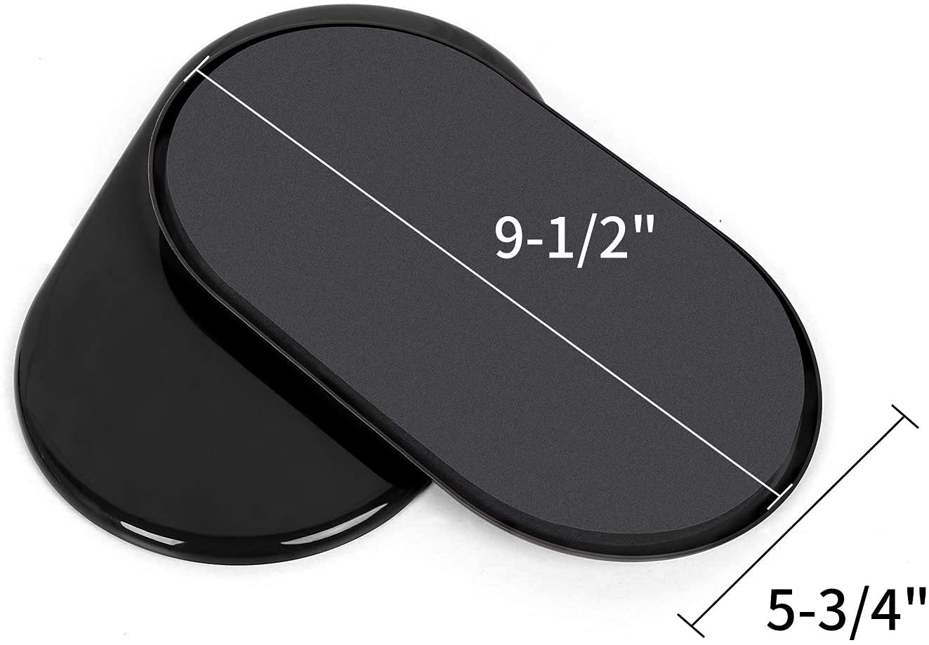 Ezprotekt sliders under sofa on carpet showing non-slip grip for smooth moves