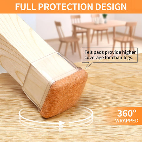 Ezprotekt soft elastomer wrap grips legs and prevents slipping.
