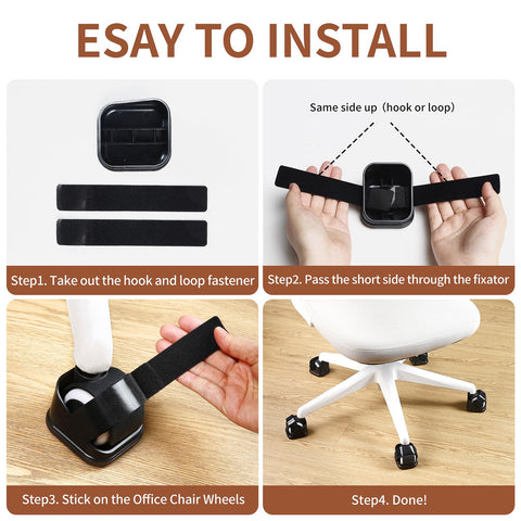 Ezprotekt washable and reusable caster cups