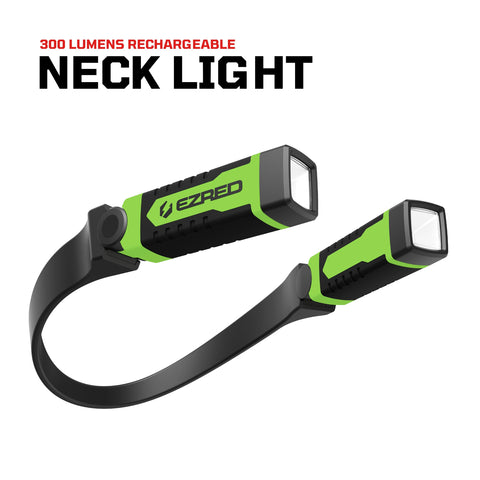 EZRED Anywear neck light dual beams adjustable up to 90 degrees for versatile lighting