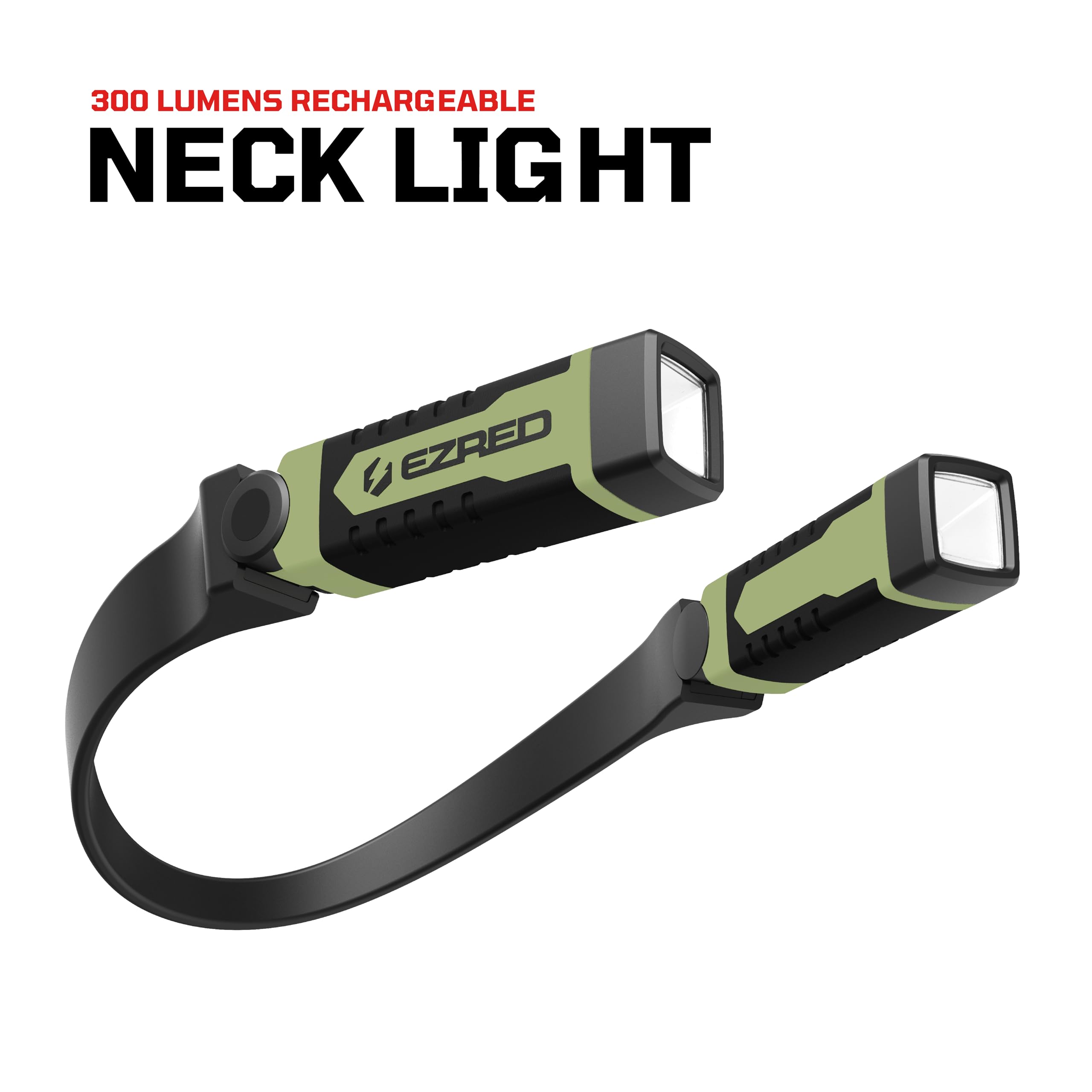 EZRED ANYWEAR neck light in use for focused indoor repairs.