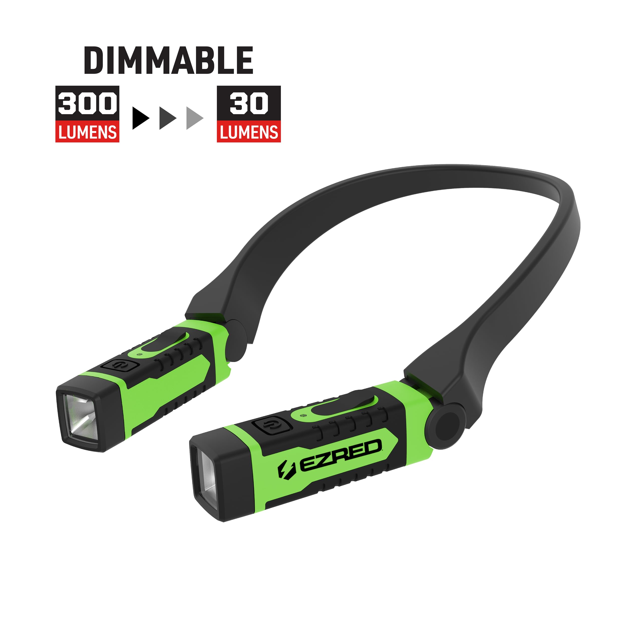 EZRED Anywear neck light during camping and outdoor activities for hands-free light