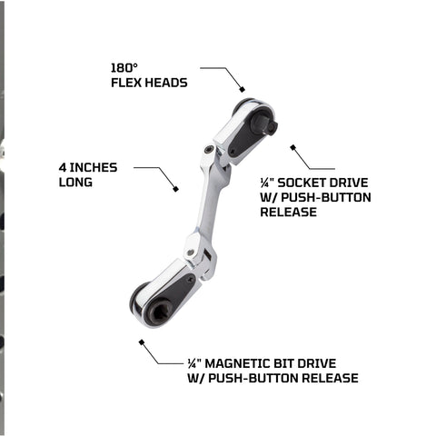 EZRED Magnetic Bit Drive keeps bits secure during use.