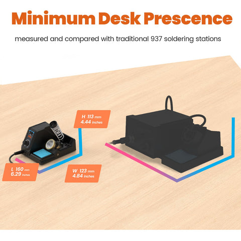 EZTOOLS 926LED V3 ESD-safe tweezers for safe component handling.