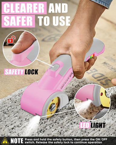EZUVITA 4V ergonomic, lightweight grip reduces hand fatigue.