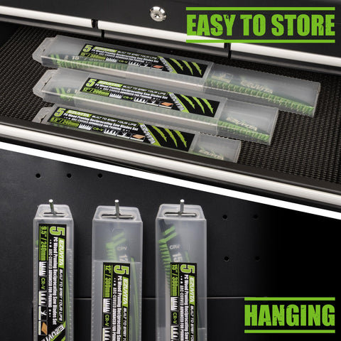 EZUVITA blades stored in case for quick toolbox access