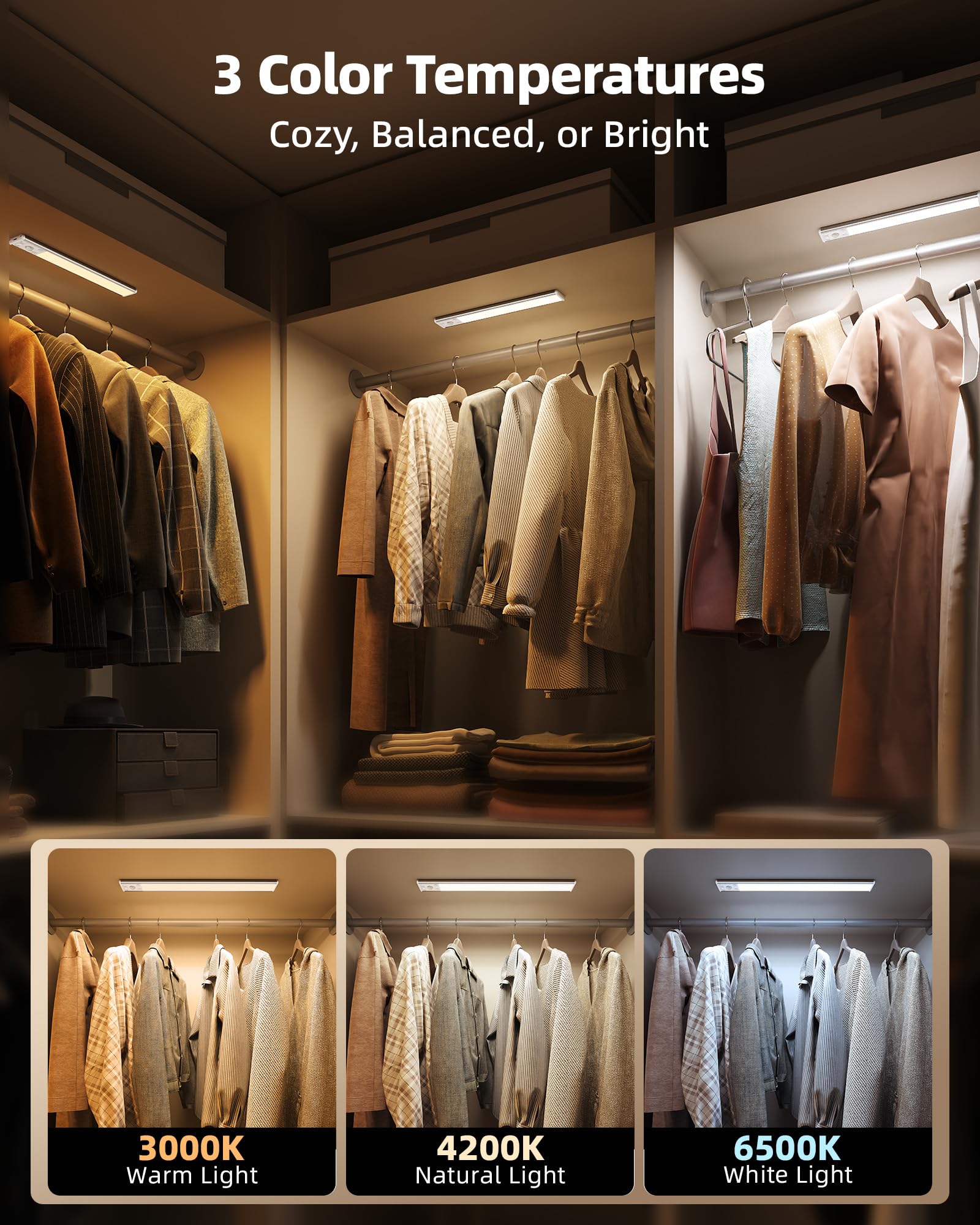 EZVALO dimmable brightness levels adjust ambiance for tasks or relaxation.