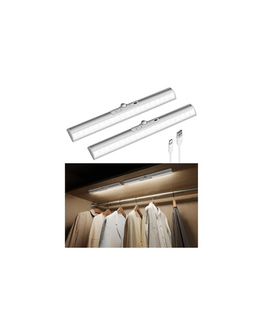 EZVALO 15in closet light with rotatable sensor for motion-activated entry lighting.