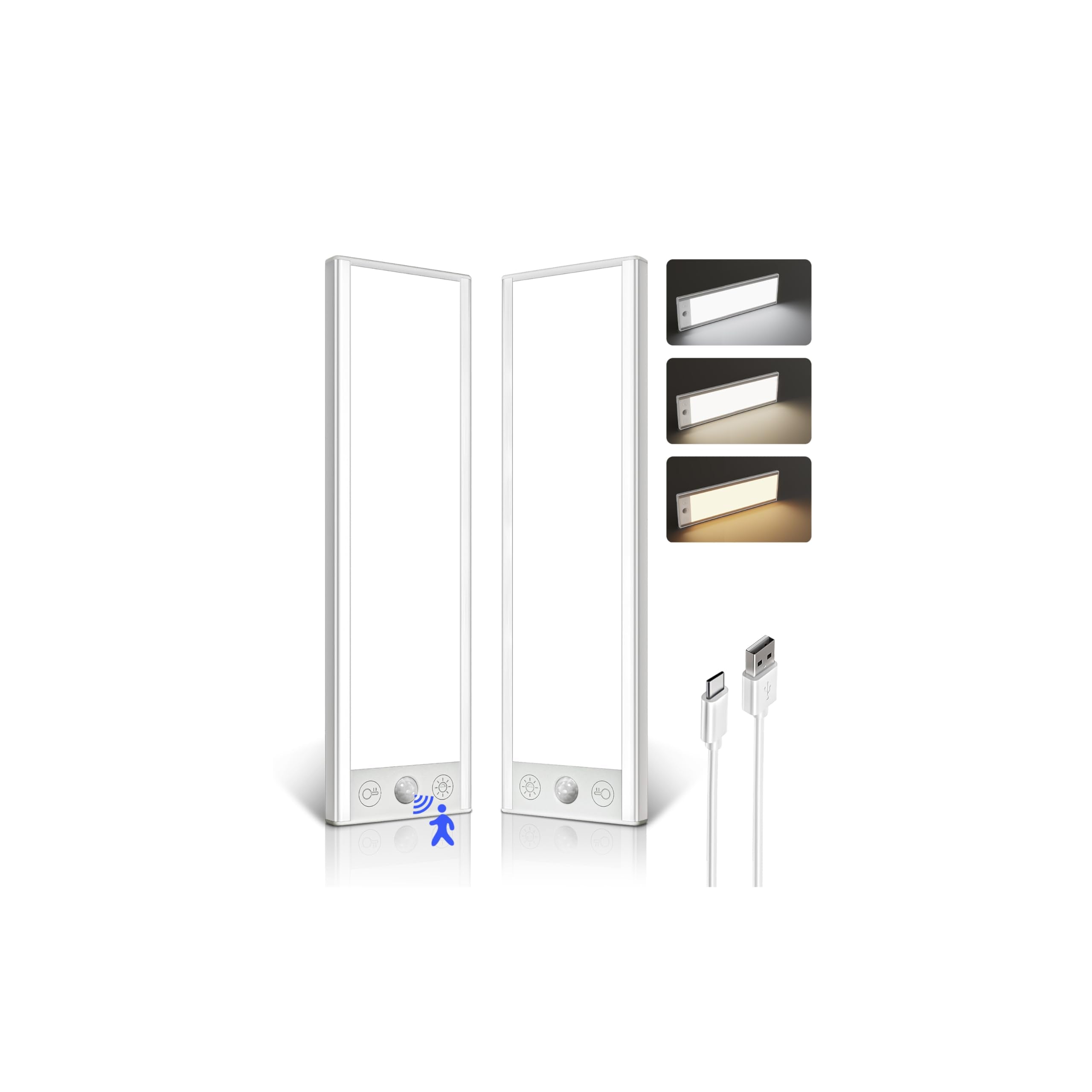EZVALO 200lm under-cabinet panel-wide for bright task lighting in the kitchen