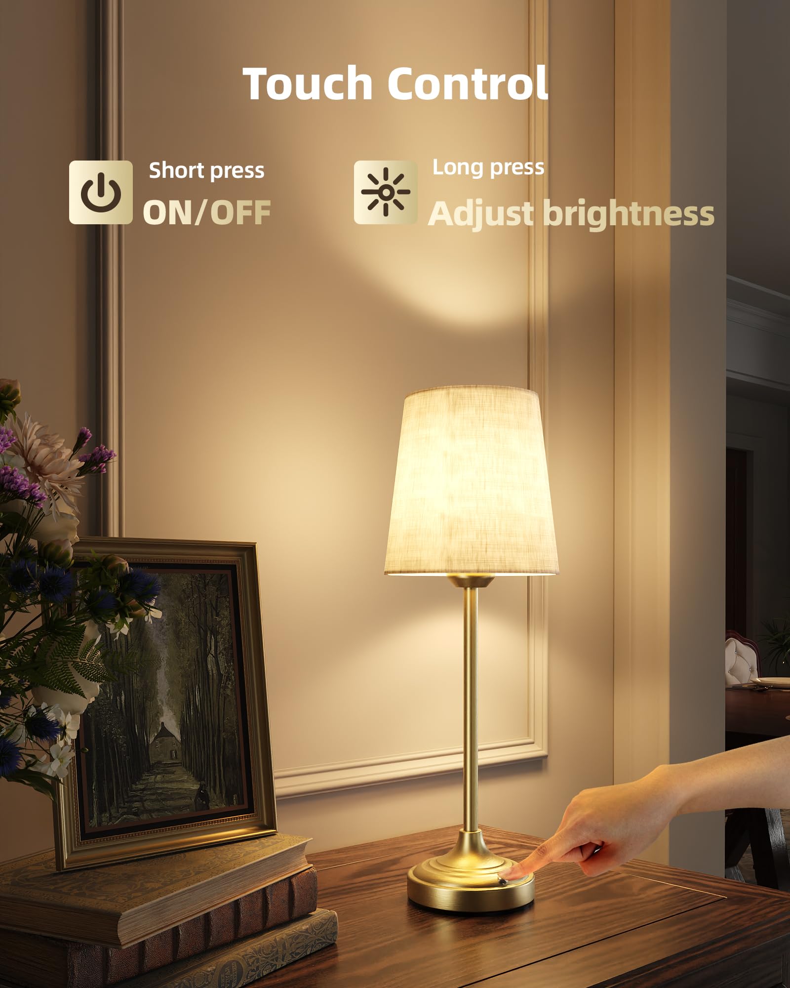 EZVALO 2700K warm light creates intimate dining and cozy bedrooms.