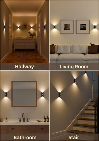 EZVALO sconce offers warm, neutral, and cool tones for customizable ambiance
