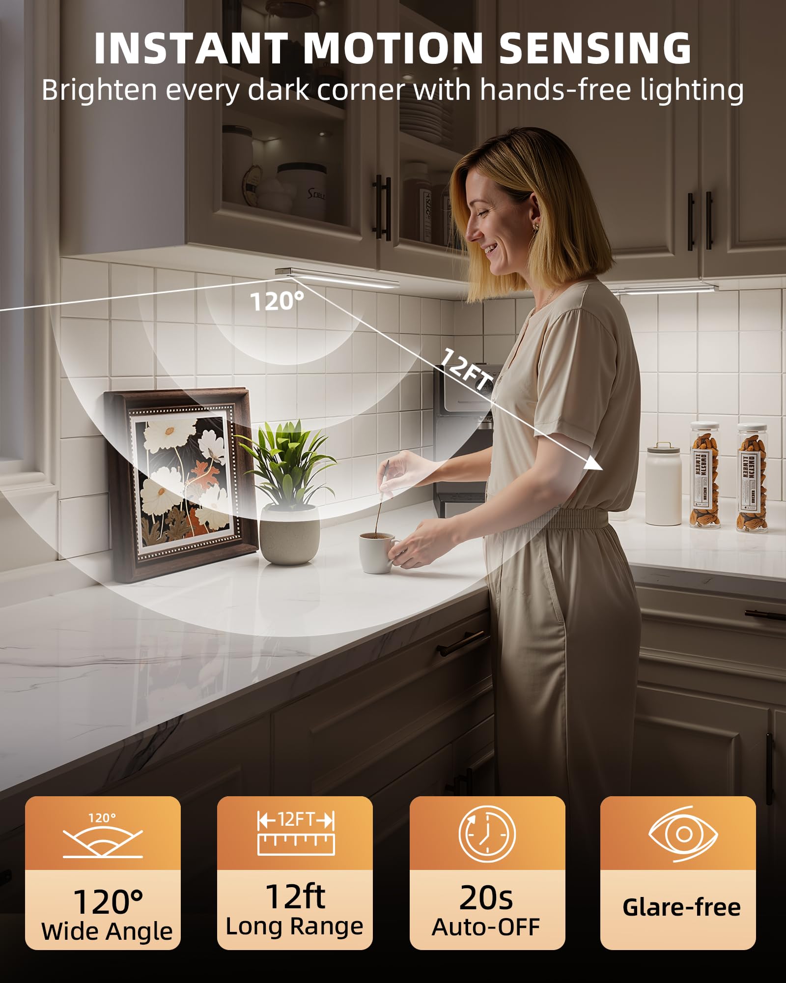 EZVALO light with a 3100mAh rechargeable battery for cordless use.