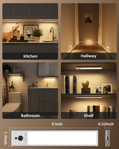 EZVALO 9mm-thick design enables discreet installation.