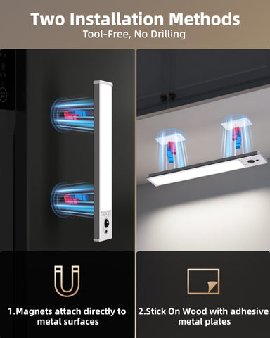 EZVALO under-cabinet light 6500K dimmable LED delivers bright daylight
