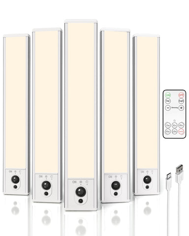 EZVALO under-cabinet light with battery power for long use.