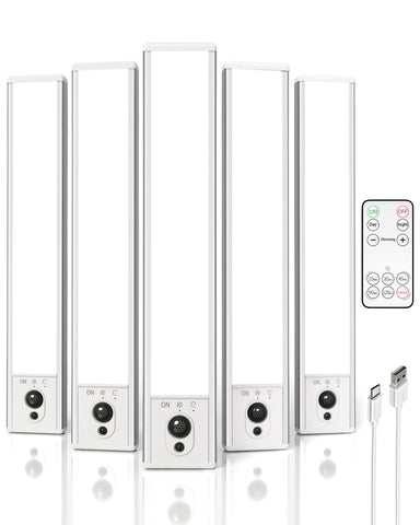 EZVALO 5-pack under-cabinet light front view for clear kitchen illumination