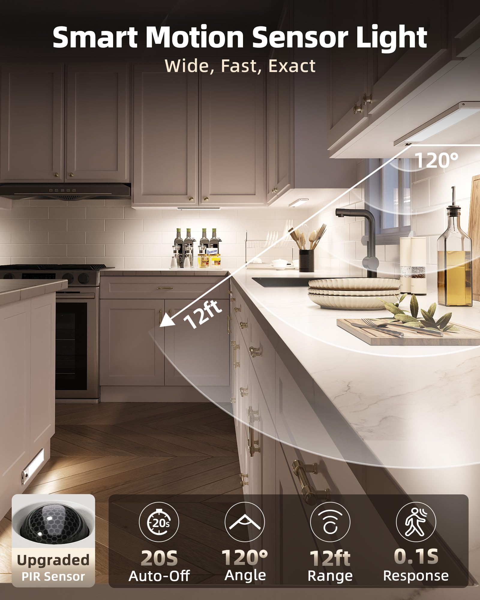 EZVALO under-cabinet light remote control for dimming and timers