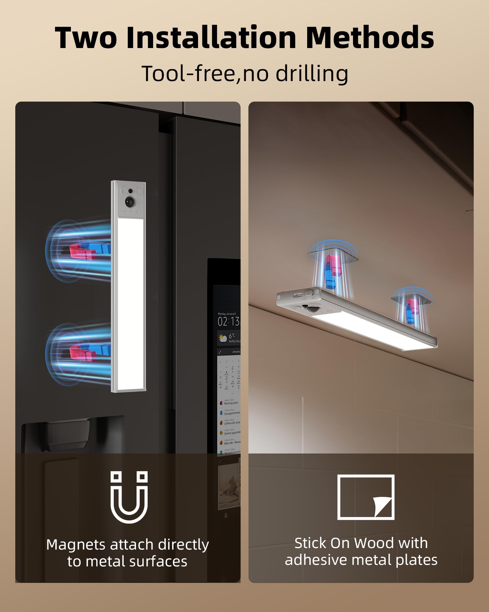 EZVALO aluminum alloy construction ensures durable, premium feel.