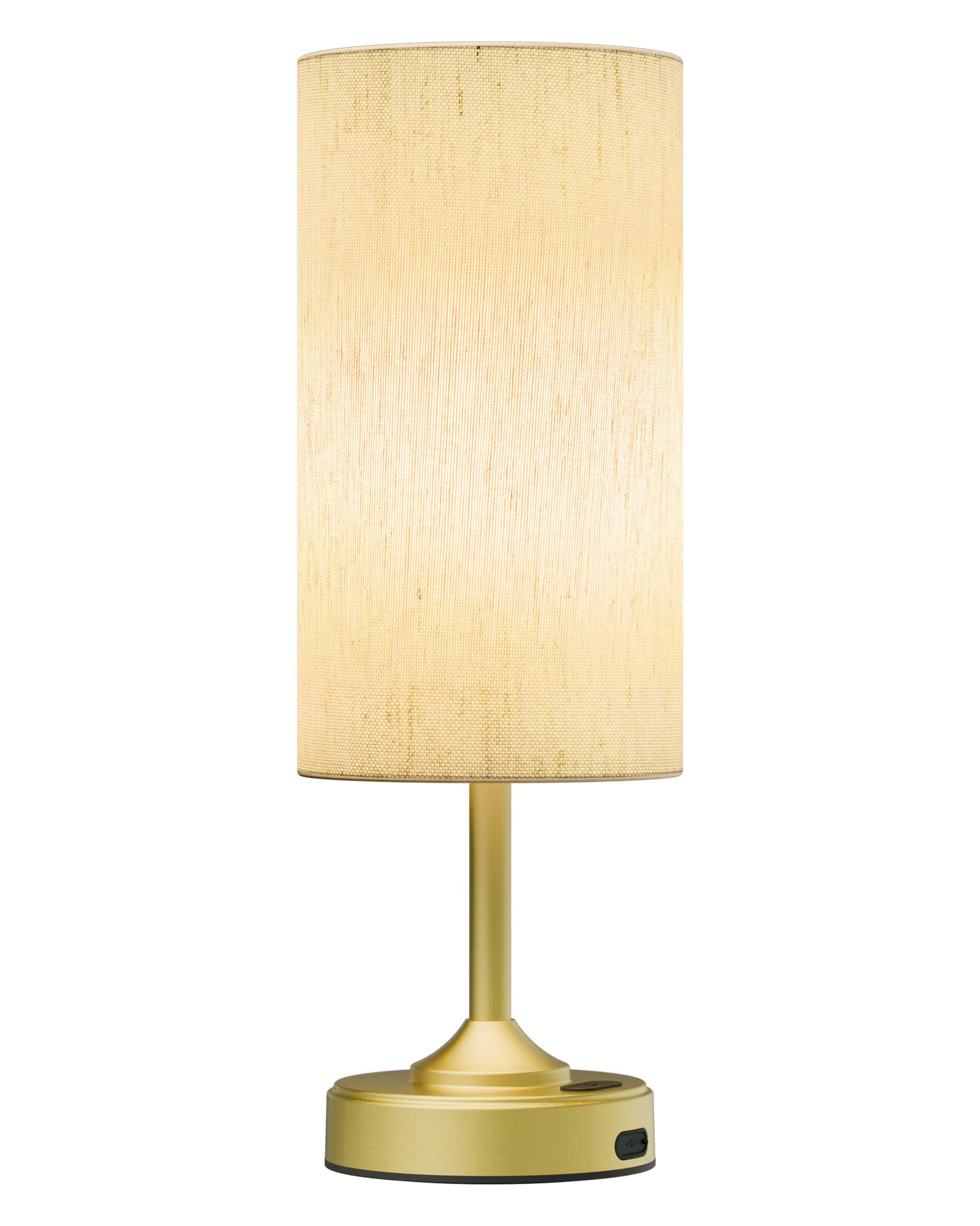 EZVALO Battery Lamp front view with warm ambient glow for cozy spaces.