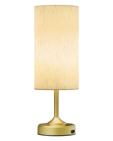 EZVALO Battery Lamp front view with warm ambient glow for cozy spaces.