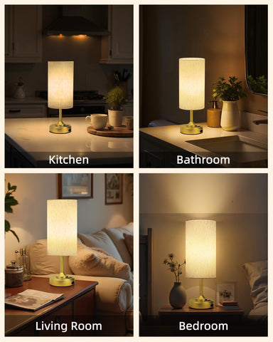 EZVALO Battery Lamp portable base enabling easy move between rooms.