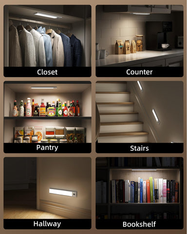 EZVALO compact 8-inch LED fits narrow spaces in cabinets